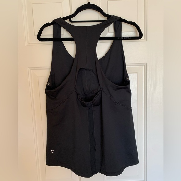 Champion LONG sports bra. XL. Impossible to find! Solid Black. - Picture 2 of 7